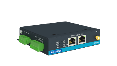 ICR-2400, EMEA, 2× Ethernet , 1× RS232, 1× RS485, Metal, Without Accessories
